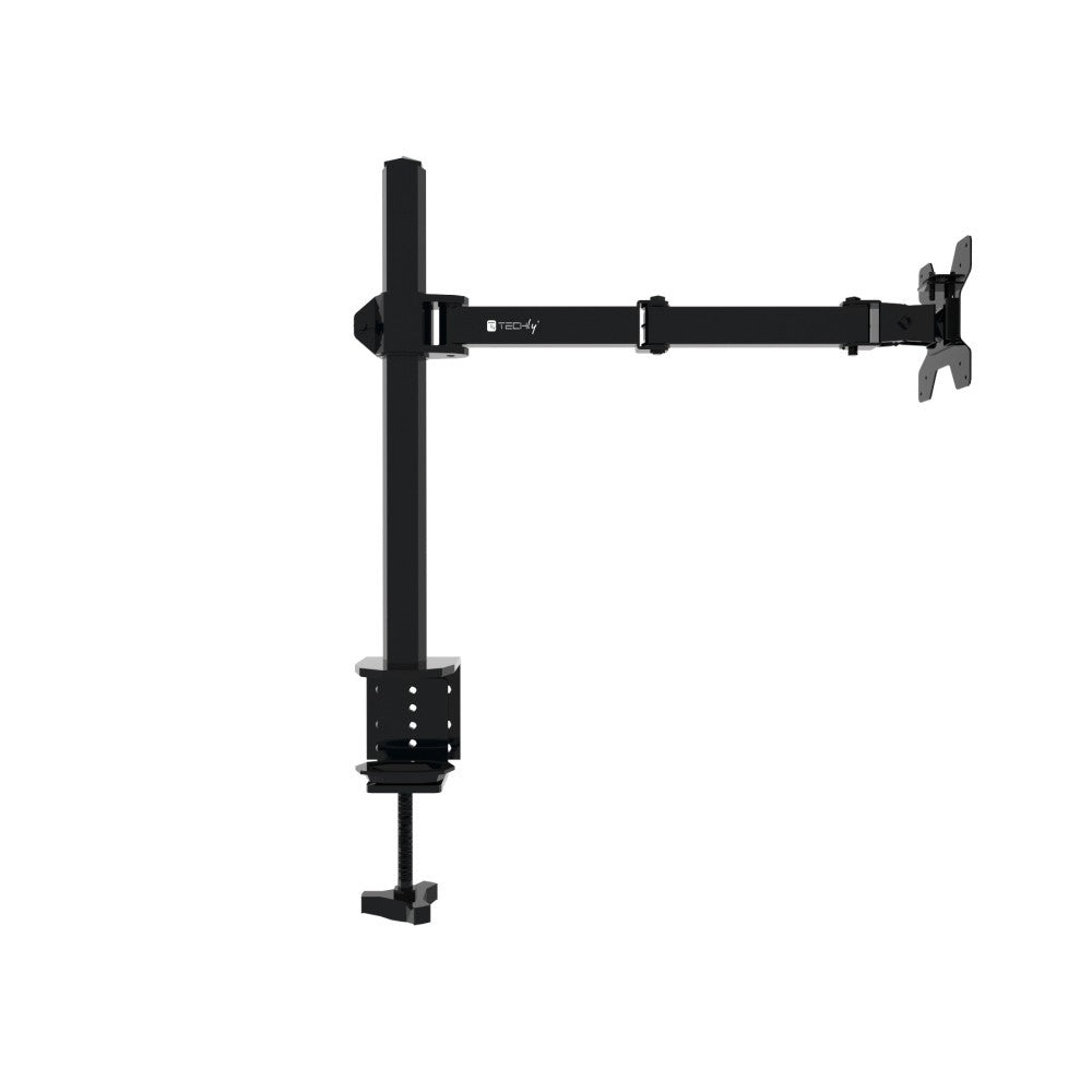 "Techly ICA-LCD 503BK2 Support de bureau rotatif pour moniteurs LCD de 13 a 27"", 8kg"
