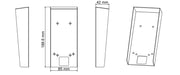 Hikvision DS-KAB502-S1 Auvent de terminal