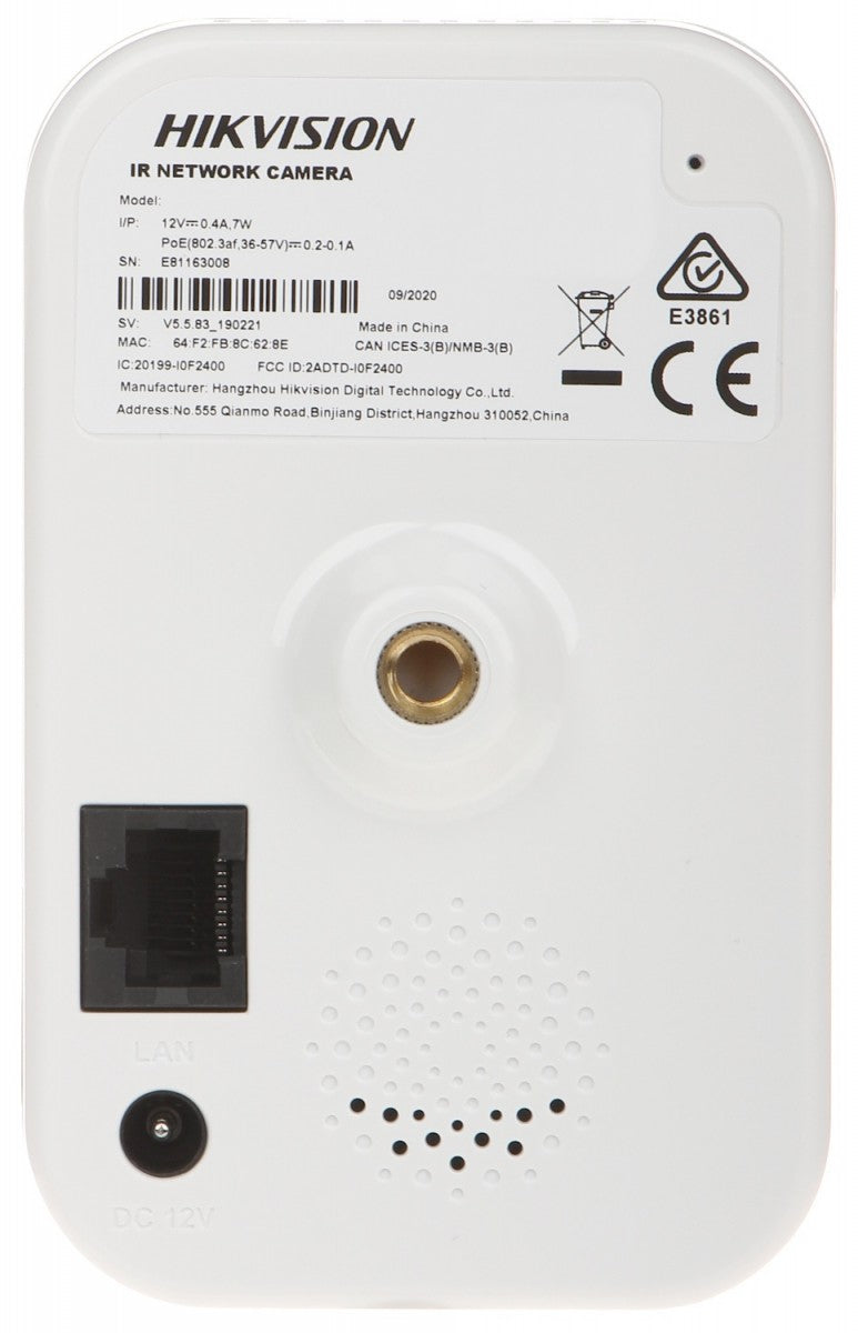 Hikvision DS-2CD2483G2-I(2.8mm) 8 MP AcuSense Built-in Mic Fixed Cube Network Camera