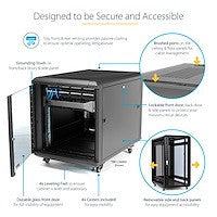 Rack - Server Cabinet - 15U - Lockable