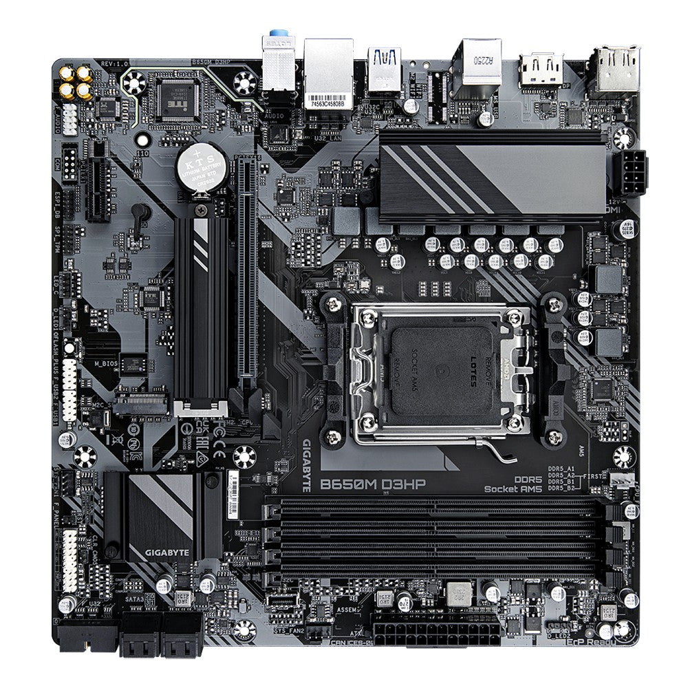 GIGABYTE B650M D3HP carte mere AMD B650 Emplacement AM5 micro ATX