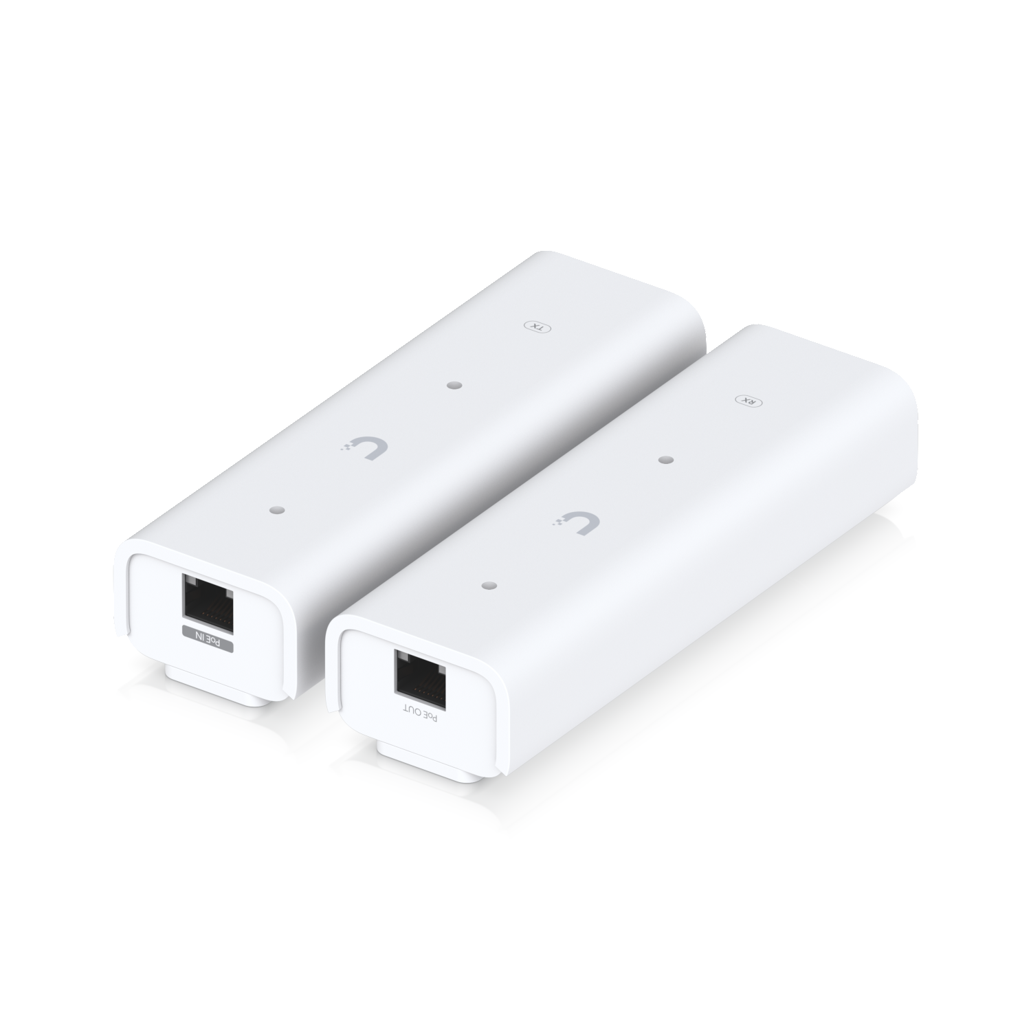 Ubiquiti UACC-Retrofit-PoE-2Wire Émetteur et récepteur réseau Blanc 10, 100 Mbit/s