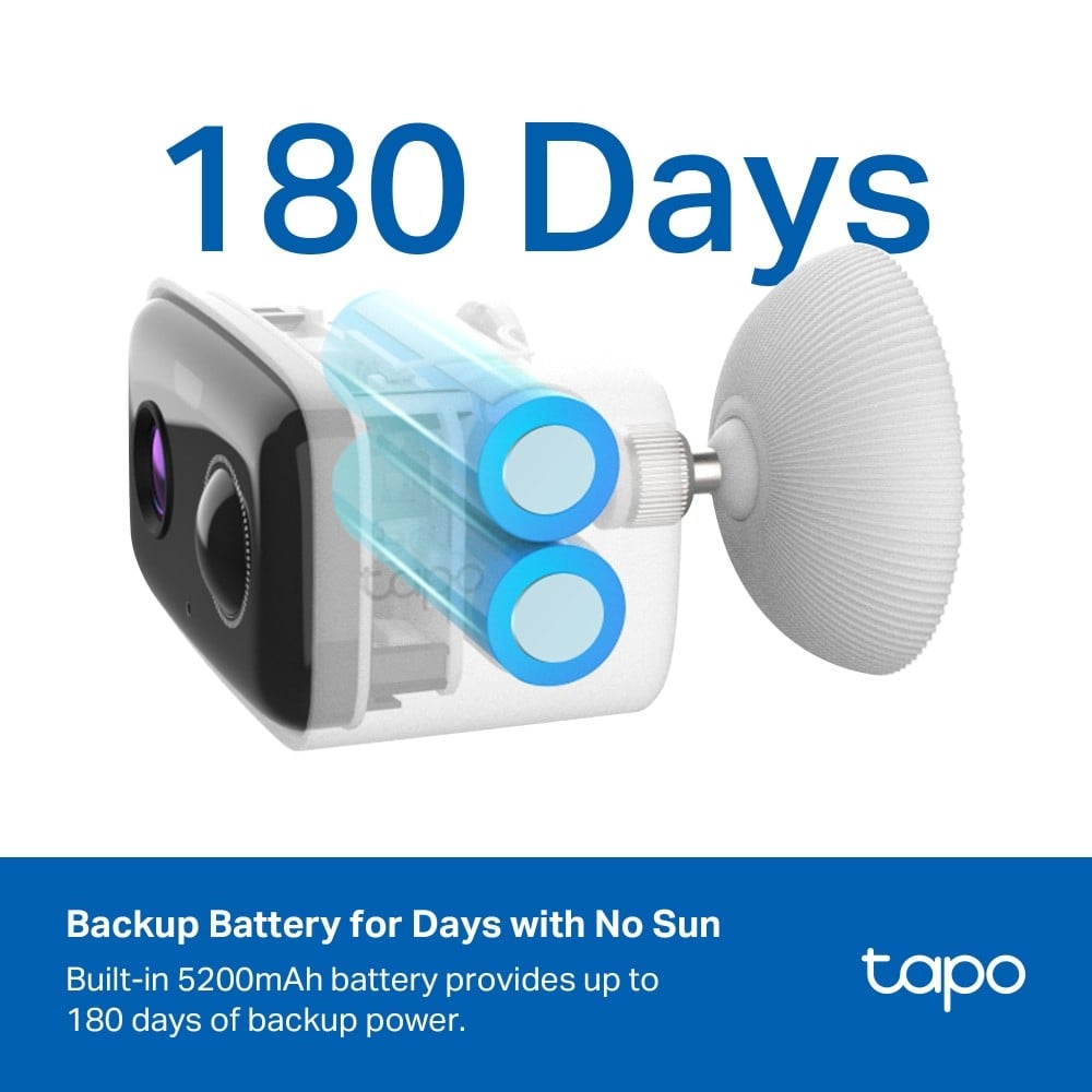 TP-Link Tapo C400 KIT Boîte Caméra de sécurité IP Extérieure 1920 x 1080 pixels Mur