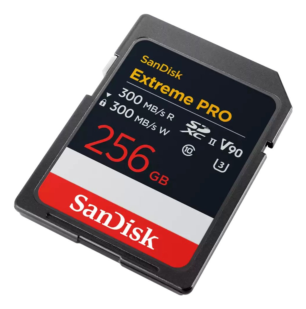 Extreme PRO 256GB V90 SDXC UHS-II 300MBs