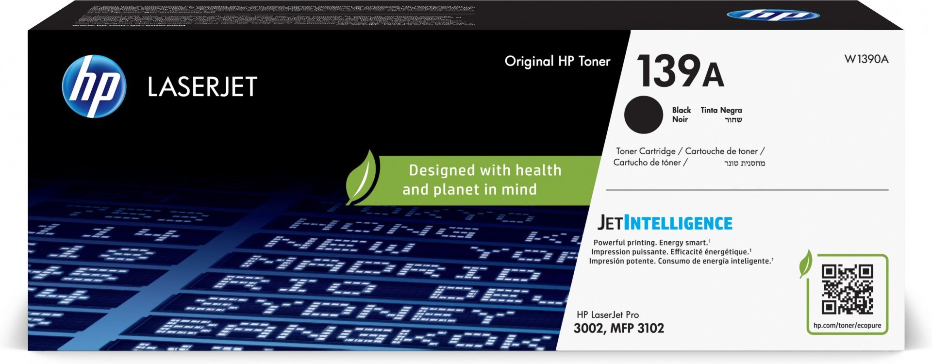 HP 139A  Original Toner  Noir