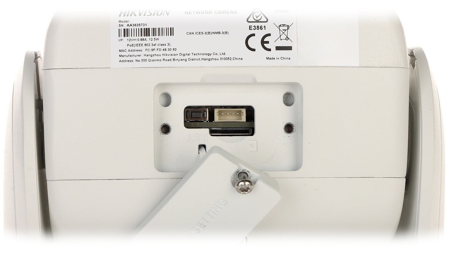 Hikvision DS-2CD2346G2P-ISU/SL(2.8mm)(C) Tourelle Caméra de sécurité IP Intérieure et extérieure 3040 x 1368 pixels Plafond/mur