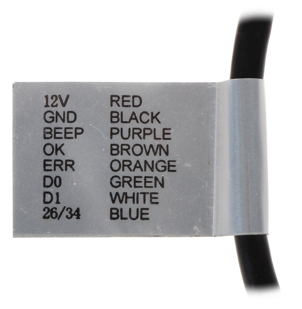 Hikvision DS-K1802EK Lecteur de cartes Value 1802 (EM & MF & Clavier)