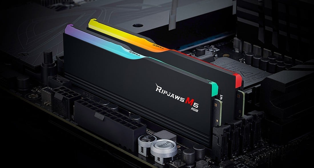 G.Skill Ripjaws M5 RGB F5-6400J3239G32GX2-RM5RK module de mémoire 64 Go 2 x 32 Go DDR5