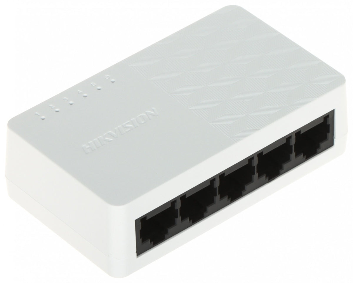Hikvision DS-3E0505D-O Commutateur Gigabit en Plastique 5 Ports