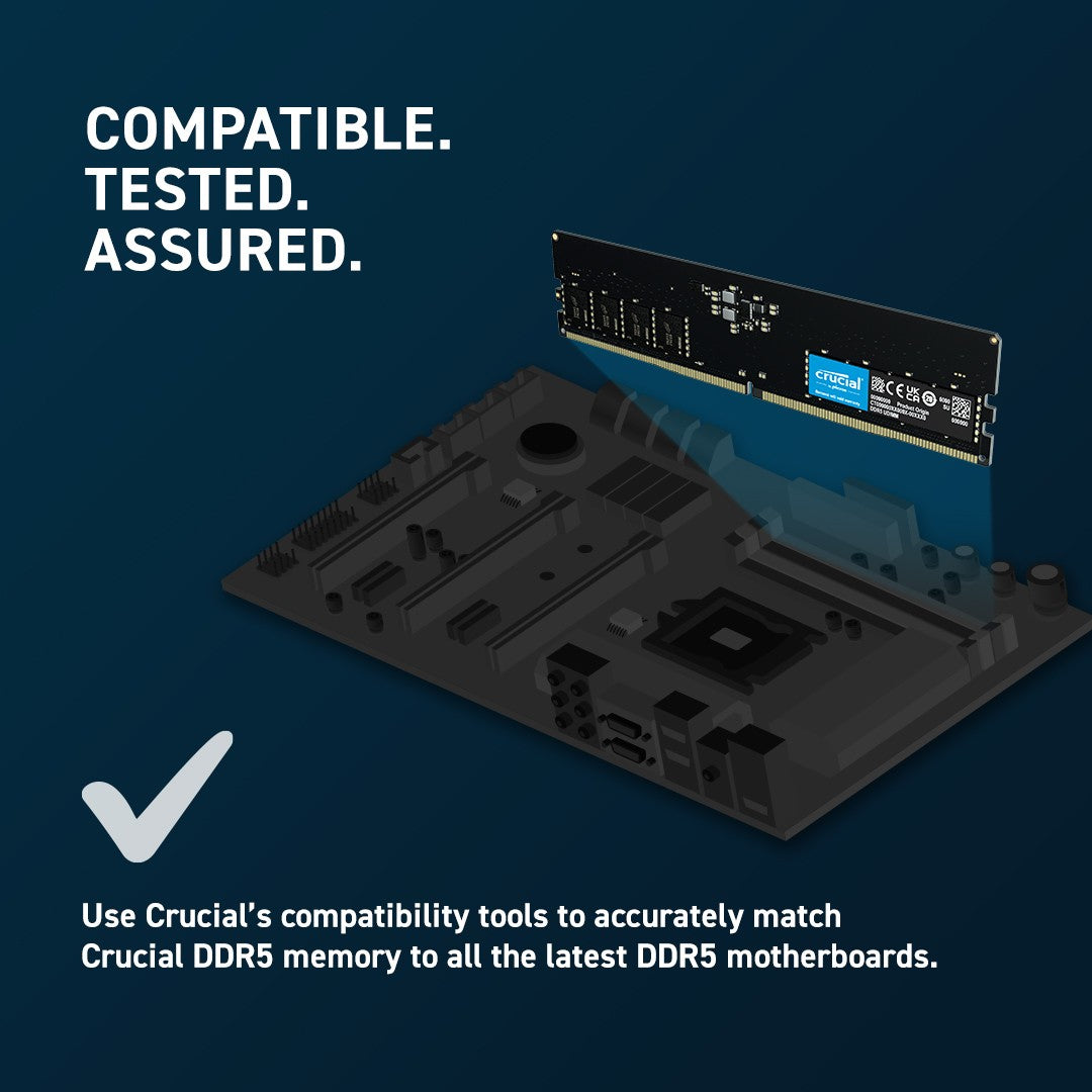 Module de mémoire Crucial CT16G56C46U5 16 Go 1 x 16 Go DDR5