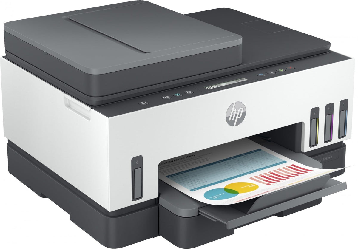 HP Smart Tank 750 All-in-One A jet d'encre thermique A4 4800 x 1200 DPI 15 ppm Wifi