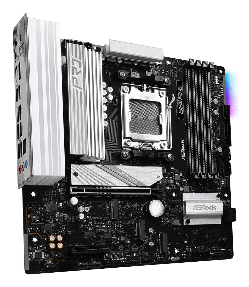 Carte mere ASRock B850M Pro RS pour processeurs AMD Ryzen 7000 avec support DDR5