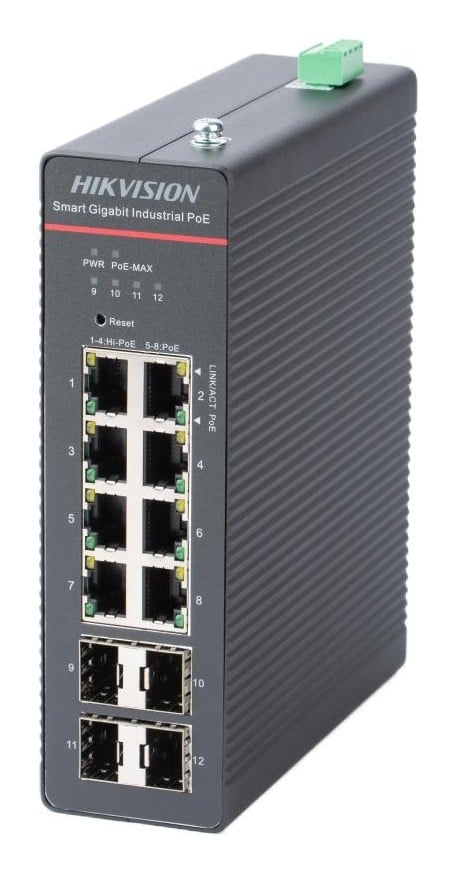 Hikvision DS-3T1512HP-SI-8P4FKIT(240W) Commutateur