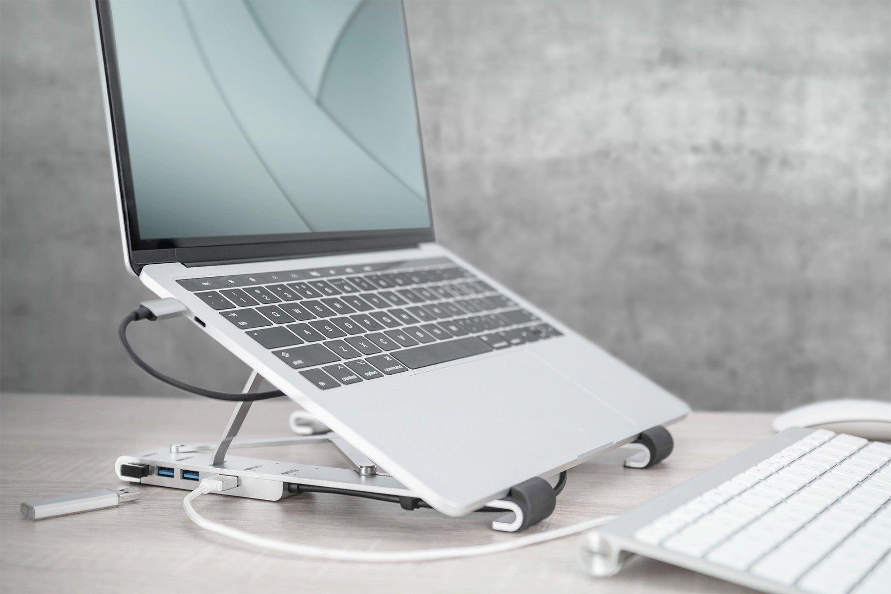 "Digitus DA-90424 Support de livres Supports de Laptop Argent 43,2 cm (17"")"