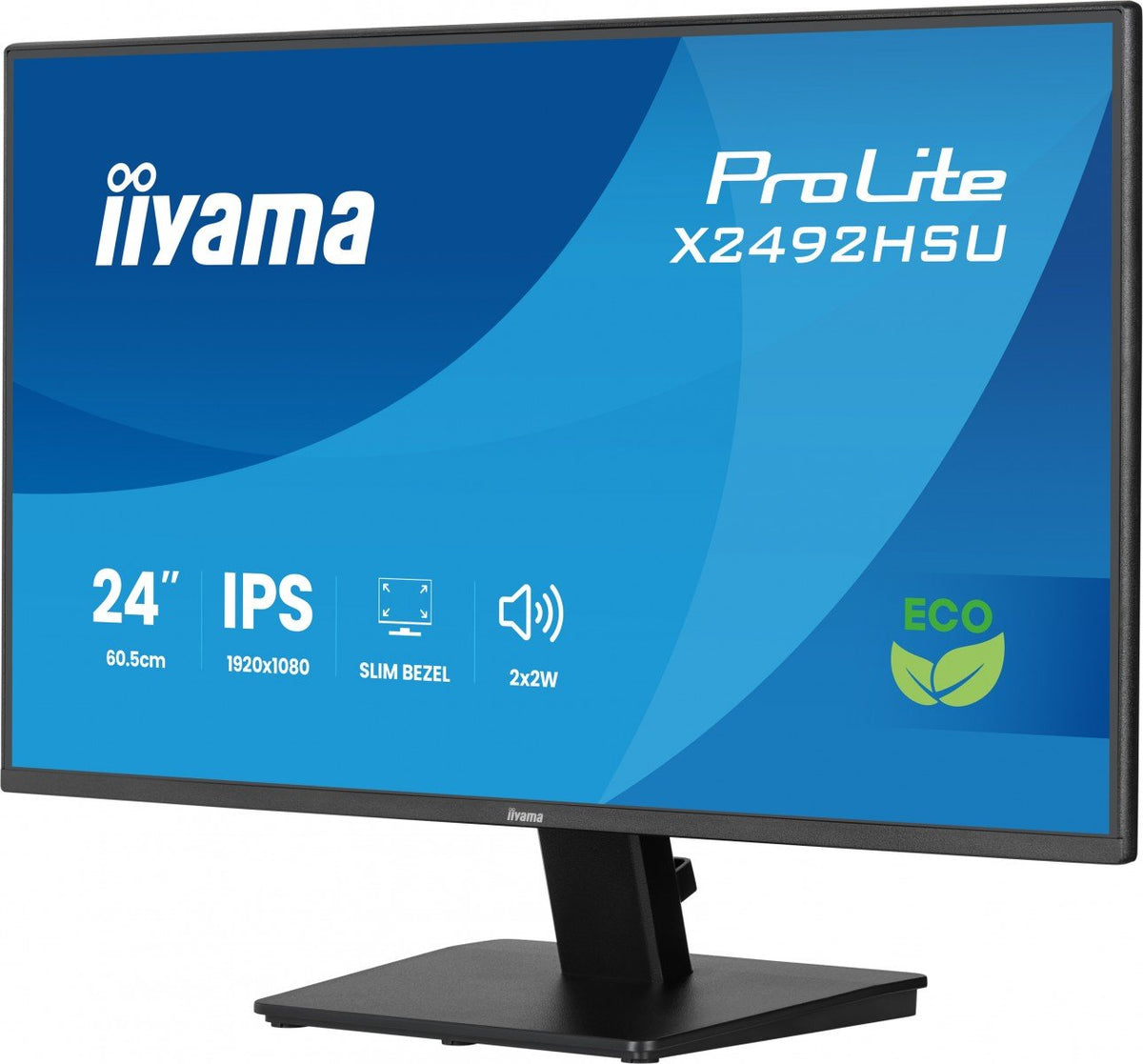 X2492HSU-B1 24" IPS 4-side slim bezel Gr