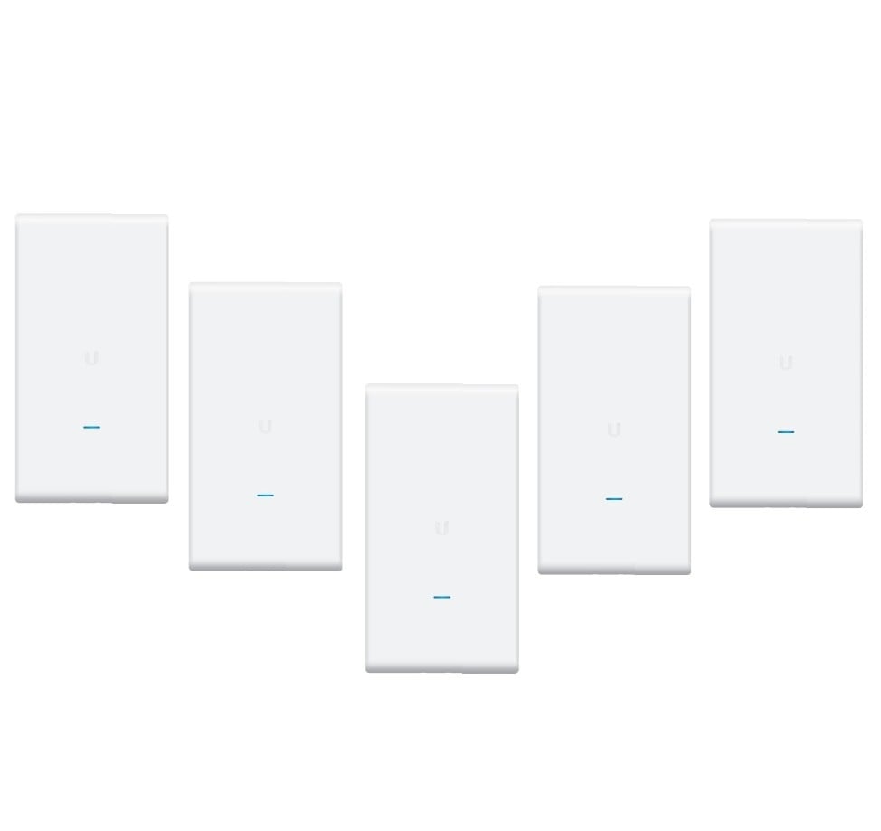 Ubiquiti UAP-AC-M-PRO-5 Networks UAP-AC-M-PRO 1300 Mbit/s Blanc Connexion Ethernet, supportant l'alimentation via ce port (PoE) (5-pack)