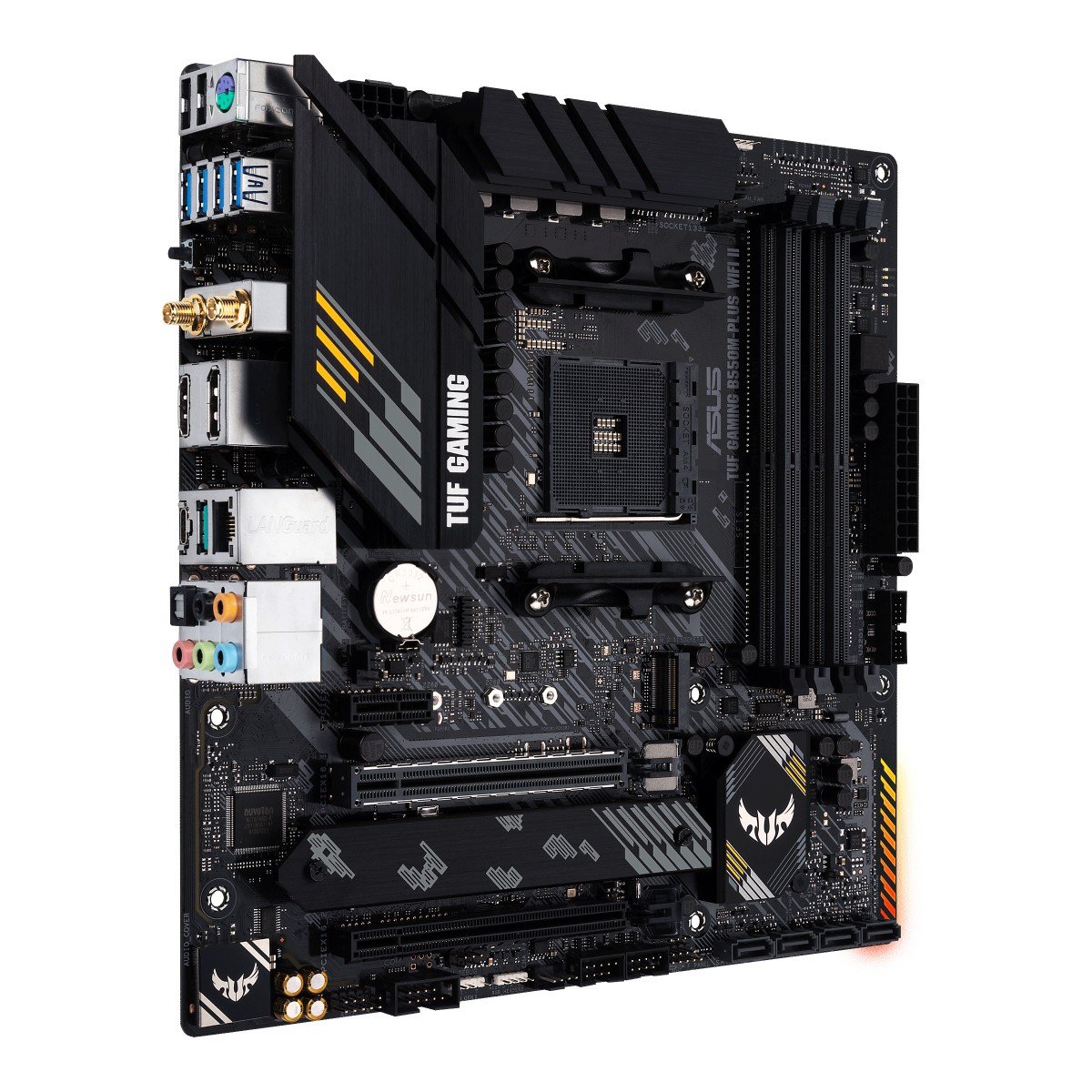 ASUS TUF GAMING B550M-PLUS WIFI II AM4 Socket 4x4DDR 1xHDMI 1xDP 2xM.2