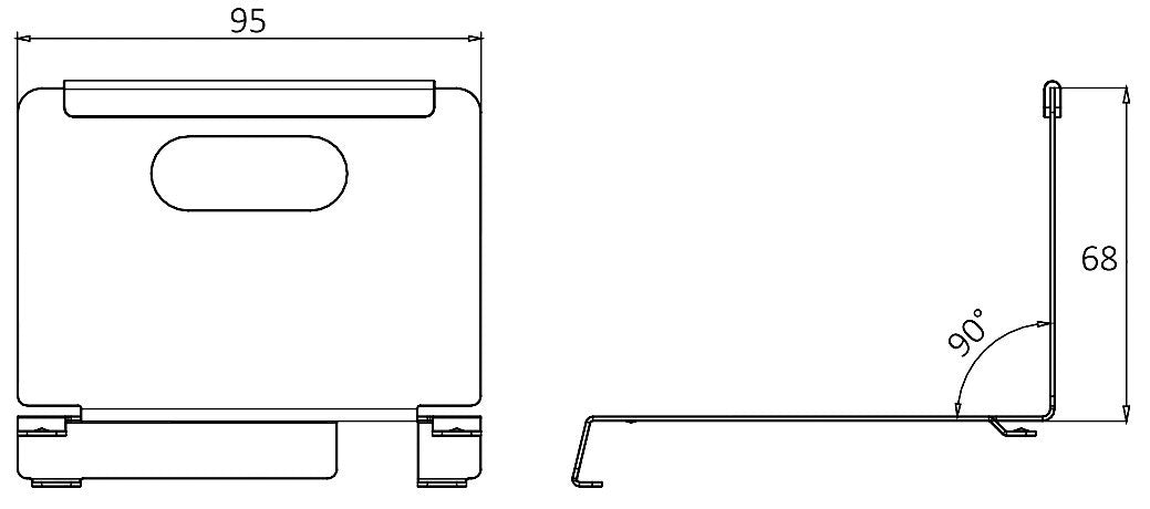 Hikvision DS-KABH8350-T Support de table pour station intérieure