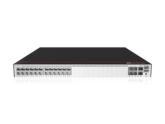 S5700 Series Ethernet Switch - 24*10/100/1000BASE-T ports, 4*10GE SFP+ ports, 2*12GE stack ports