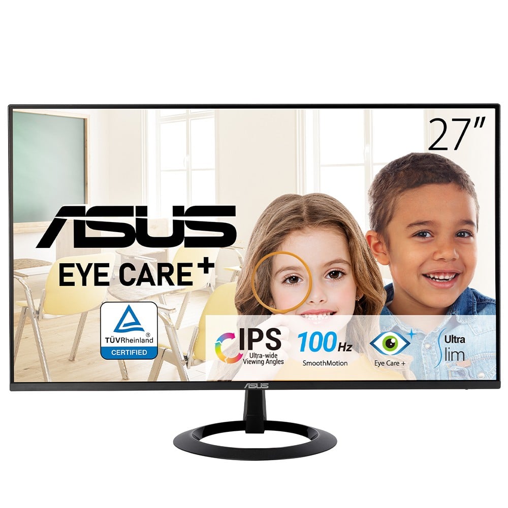 "ASUS VZ27EHF écran plat de PC 68,6 cm (27"") 1920 x 1080 pixels Full HD LCD Noir"