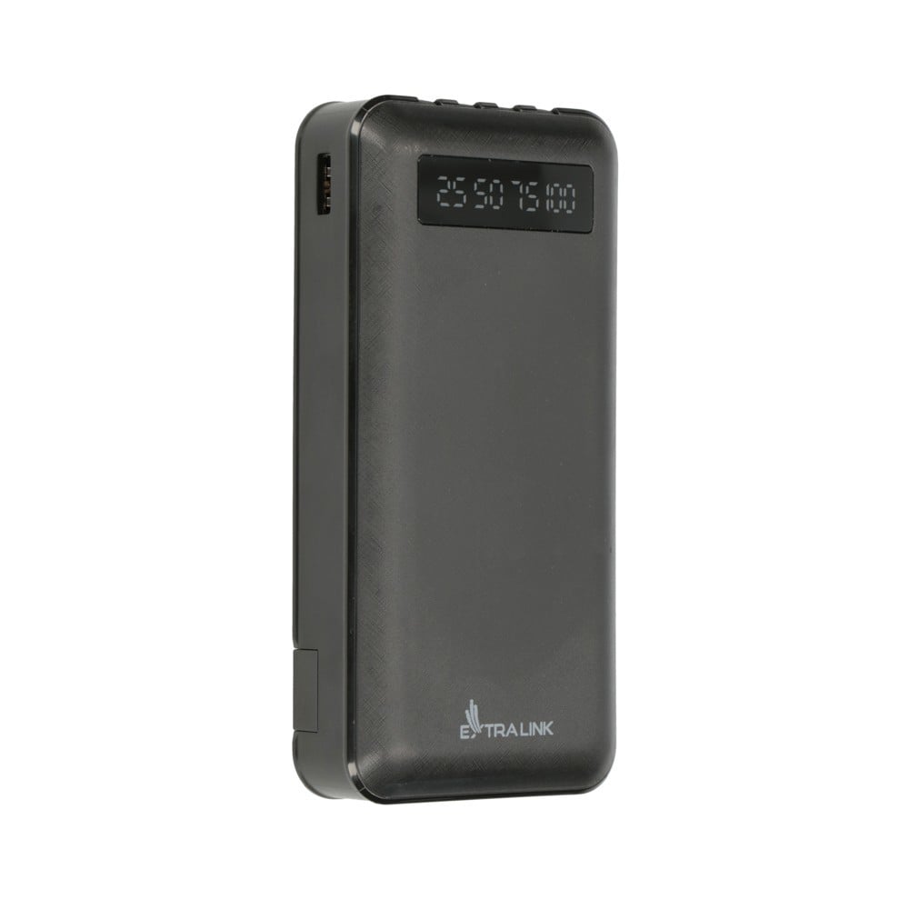 Extralink EX.19614 banque d'alimentation électrique Lithium Polymere (LiPo) 20000 mAh Noir