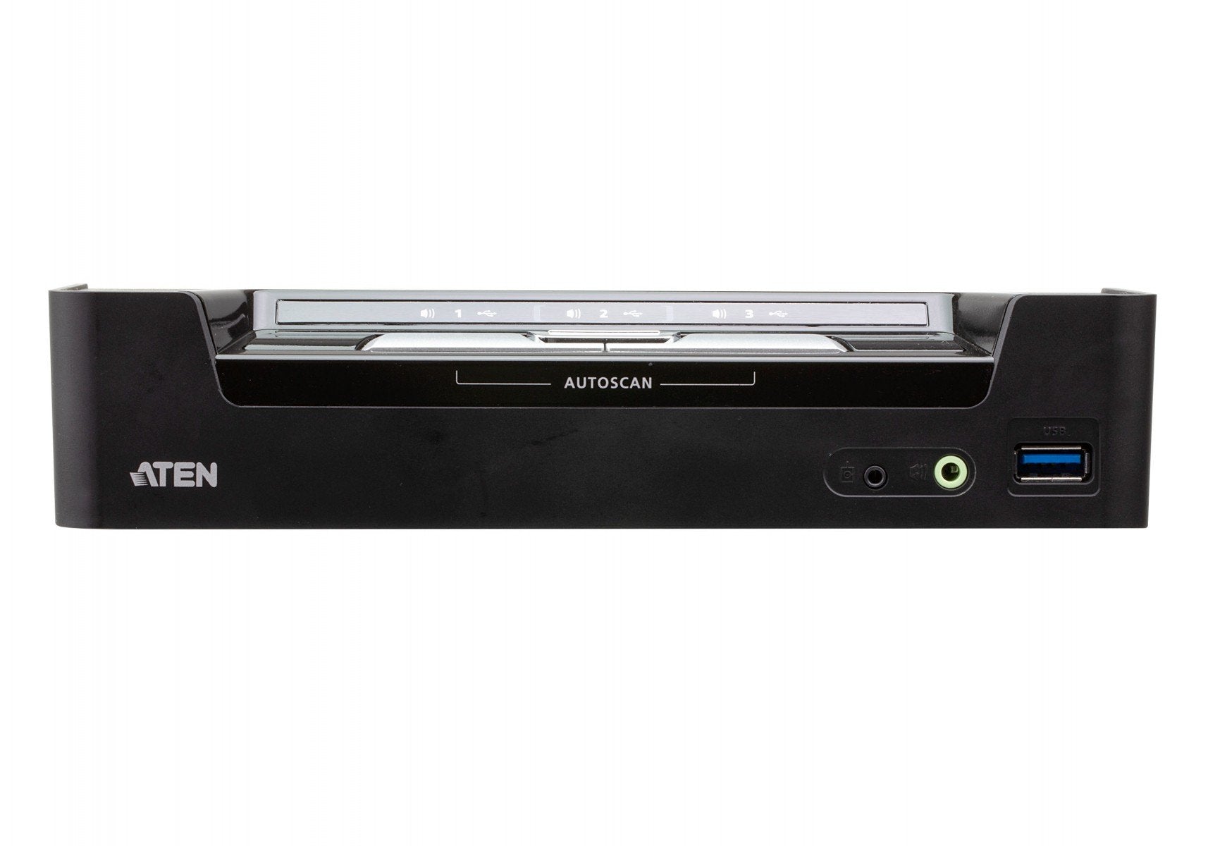 ATEN CS1953 Switch KVM 3 ports 1x DP/USB-C et 2x DP/USB-A