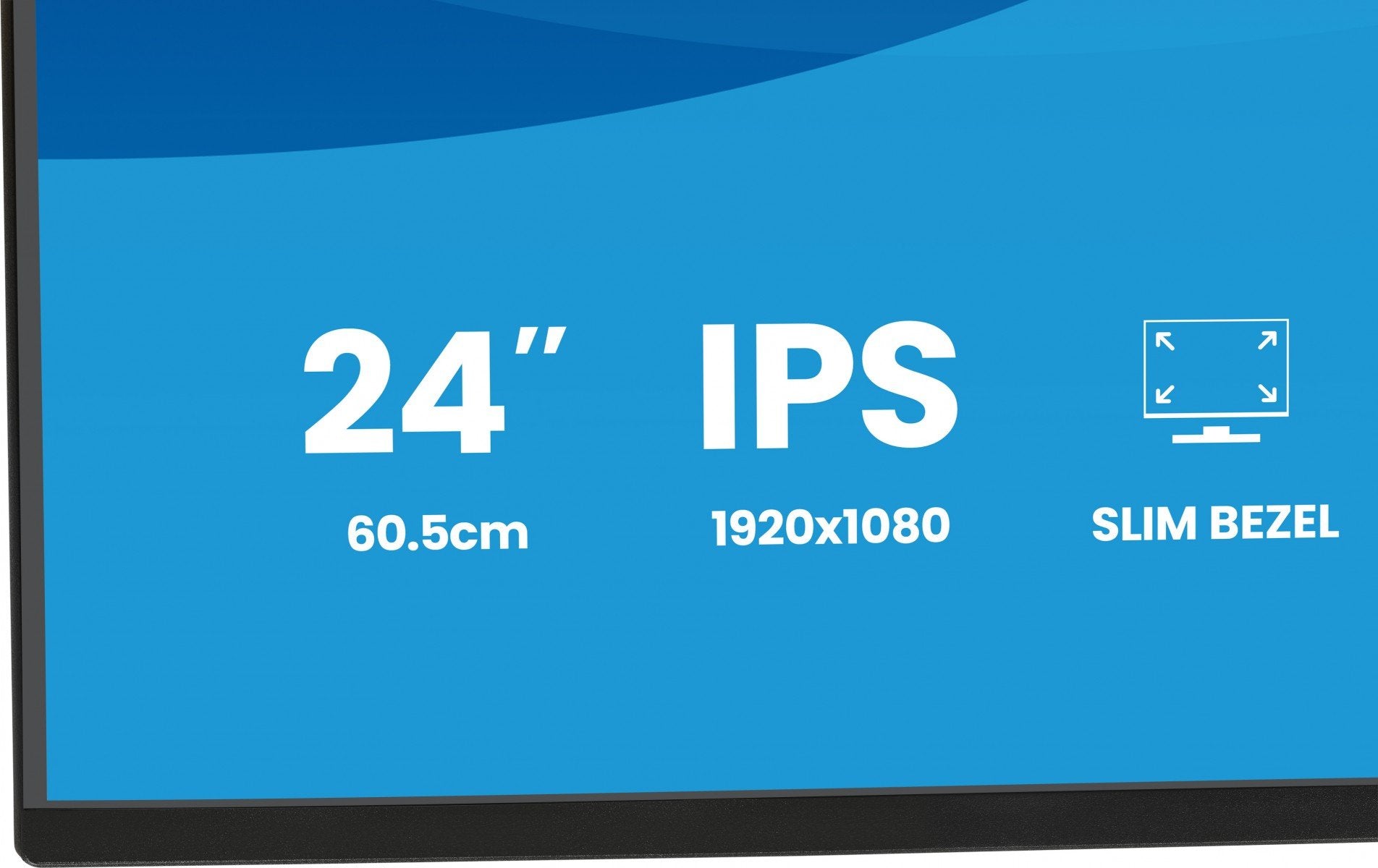 X2492HSU-B1 24" IPS 4-side slim bezel Gr