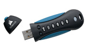 Corsair Padlock 3 clé USB 64 Go USB Type-A 3.2 Gen 1 (3.1 Gen 1) Noir, Bleu