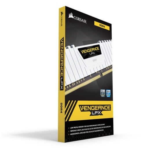 Corsair Vengeance LPX CMK16GX4M2B3200C16W module de mémoire 16 Go 2 x 8 Go DDR4 288-pin DIMM