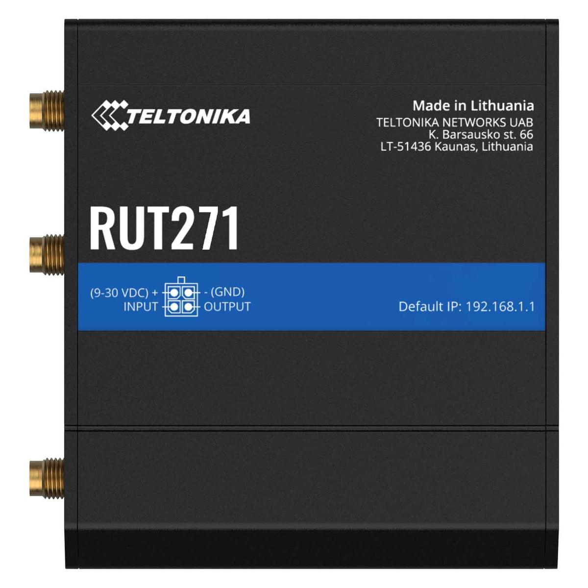 TELTONIKA NETWORKS RUT271 Redcap 5G/4G/LTE WiFi Router