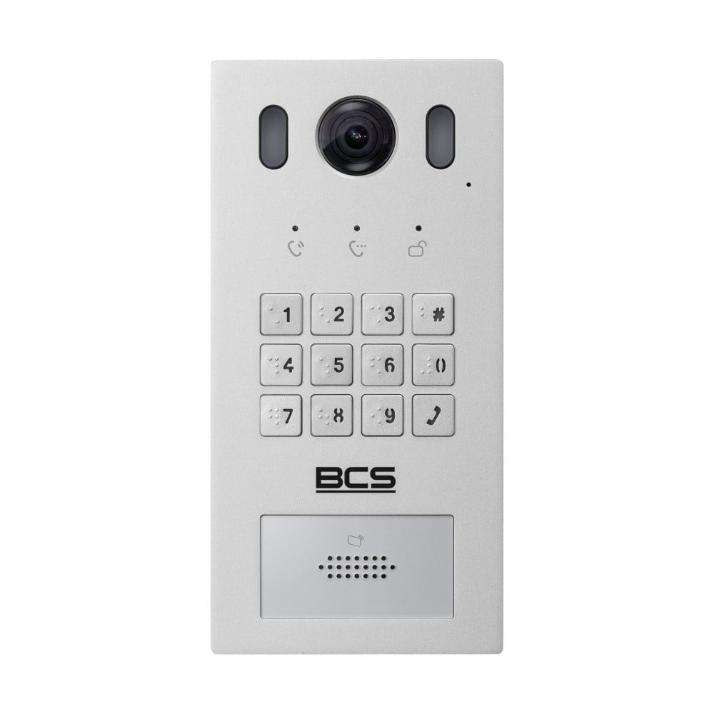 BCS BCS-PAN1611S-S Panneau Externe a Double Systeme TCP/IP/SIP