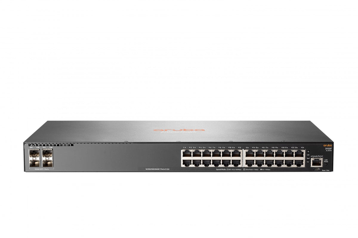 HPE Aruba 2930F 24G 4SFP+ Switch Europe - English