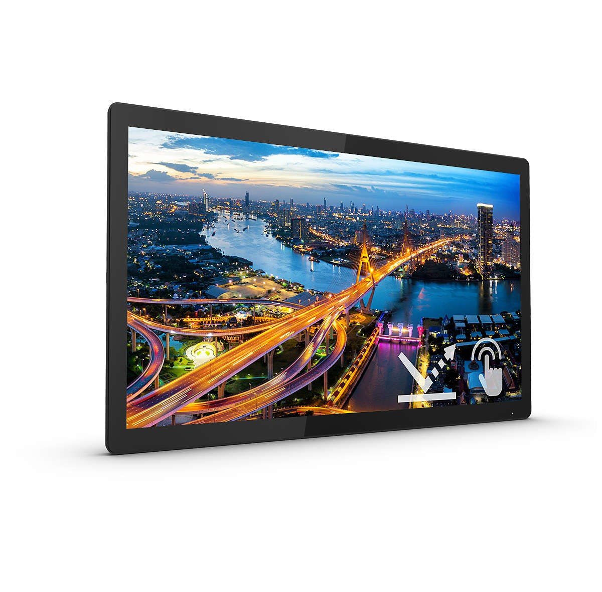 PHILIPS 222B1TFL/00 22p 16:9 IPS FHD 60Hz 400cd/m2 D-SUB DVI HDMI DP 2xUSB3.2