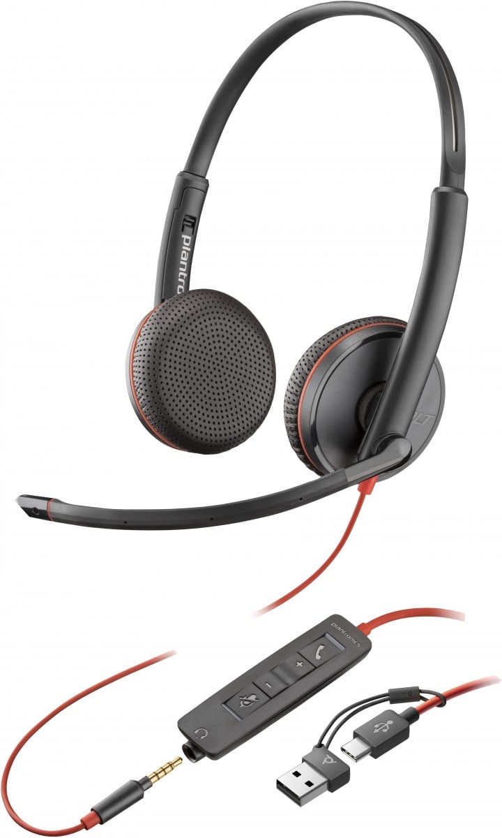 Poly BW 3225 USB-C HS+USB-C/A Bulk
