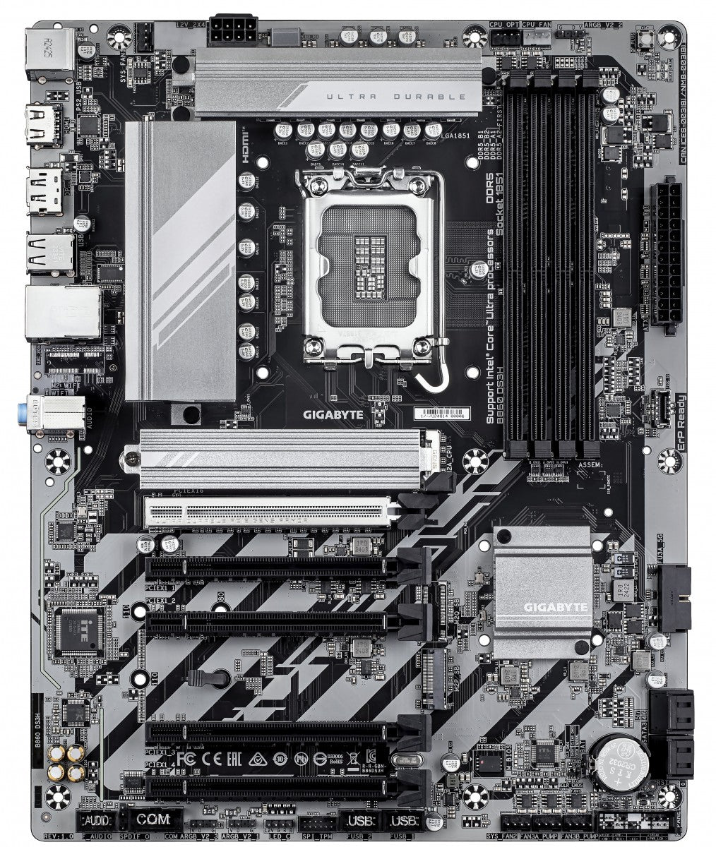 GIGABYTE B860 DS3H carte mere Intel B860 LGA 1851 (Socket V1) ATX
