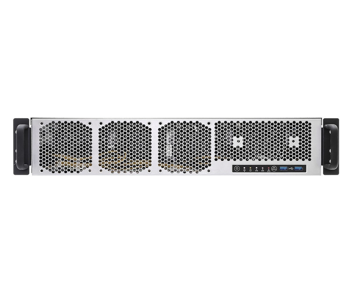 ASRock 2U1G-B650/EVAC, UP, Rack 2U, AMD Ryzen 9000, 2xM.2, 1xGPU, 2xGbE, Red. PSU, IPMI