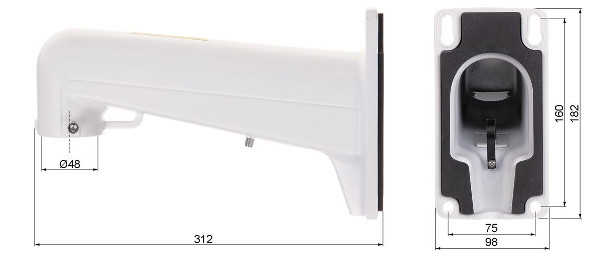 Hikvision DS-2DE5425IW-AE(T5) 4 MP caméra réseau Speed Dome 25X alimentée par DarkFighter IR