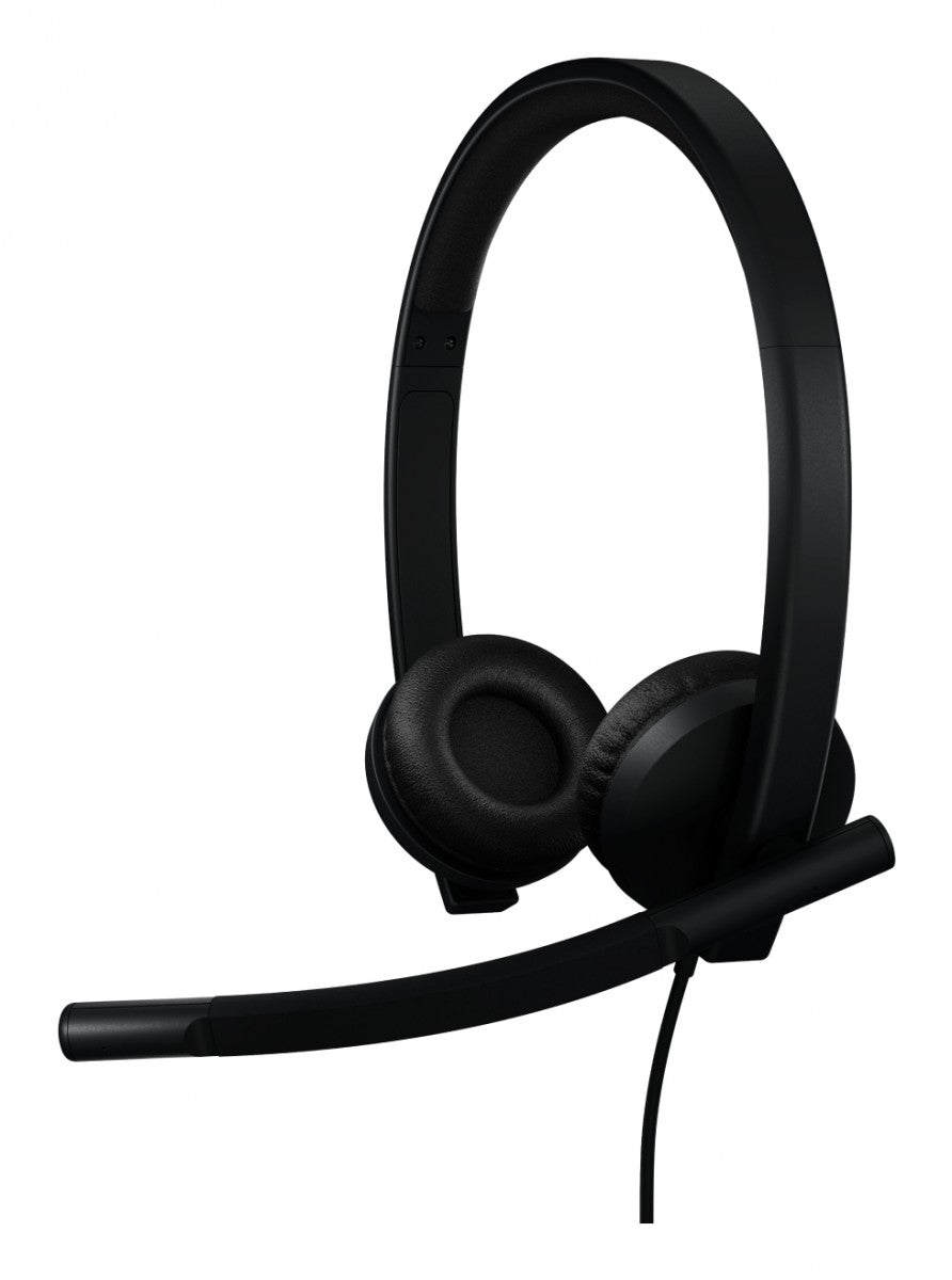 LOGITECH H570e Stereo Teams version Headset Black