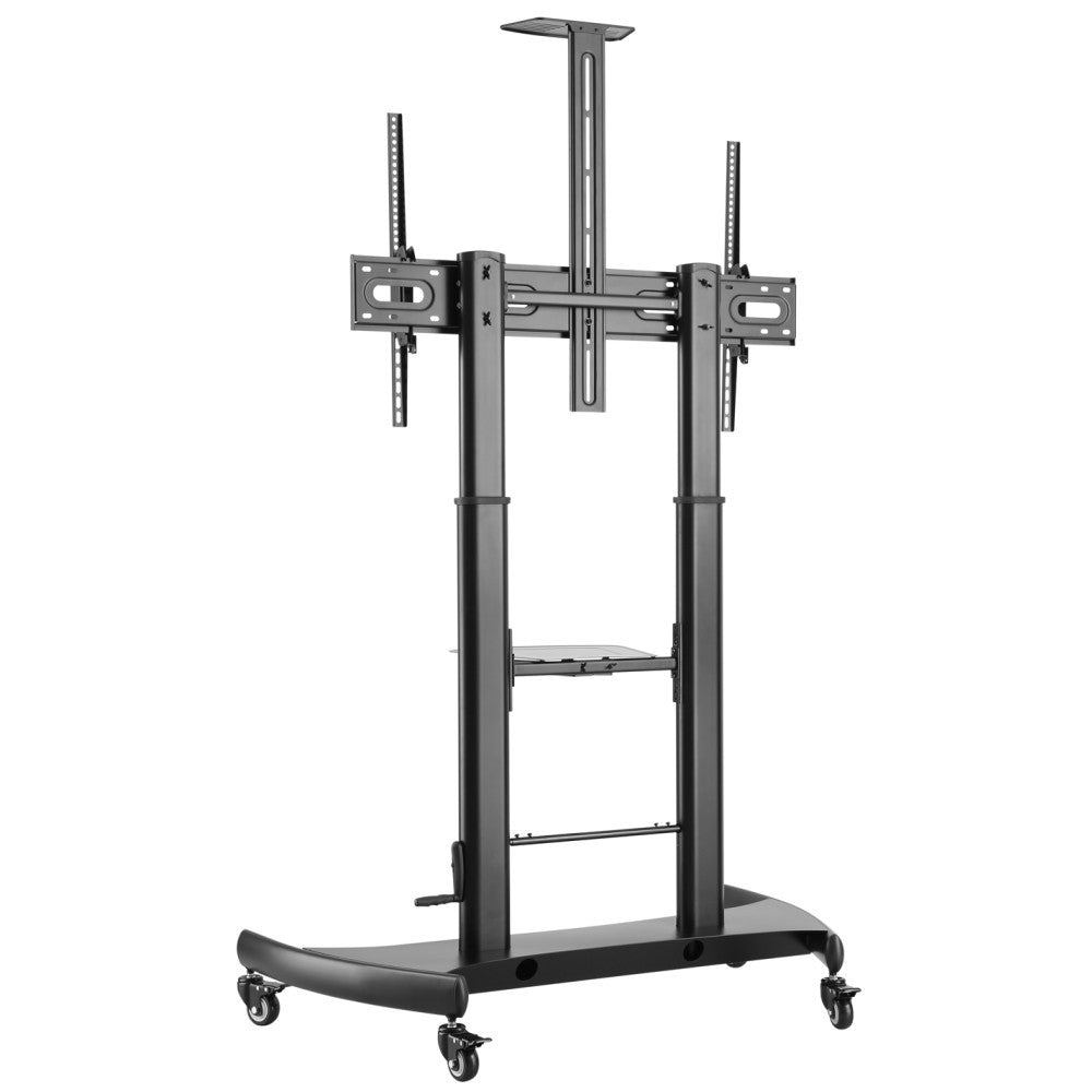 "Techly ICA-TR36 Support TV mobile 60-100"" 100kg Réglage de hauteur fluide"