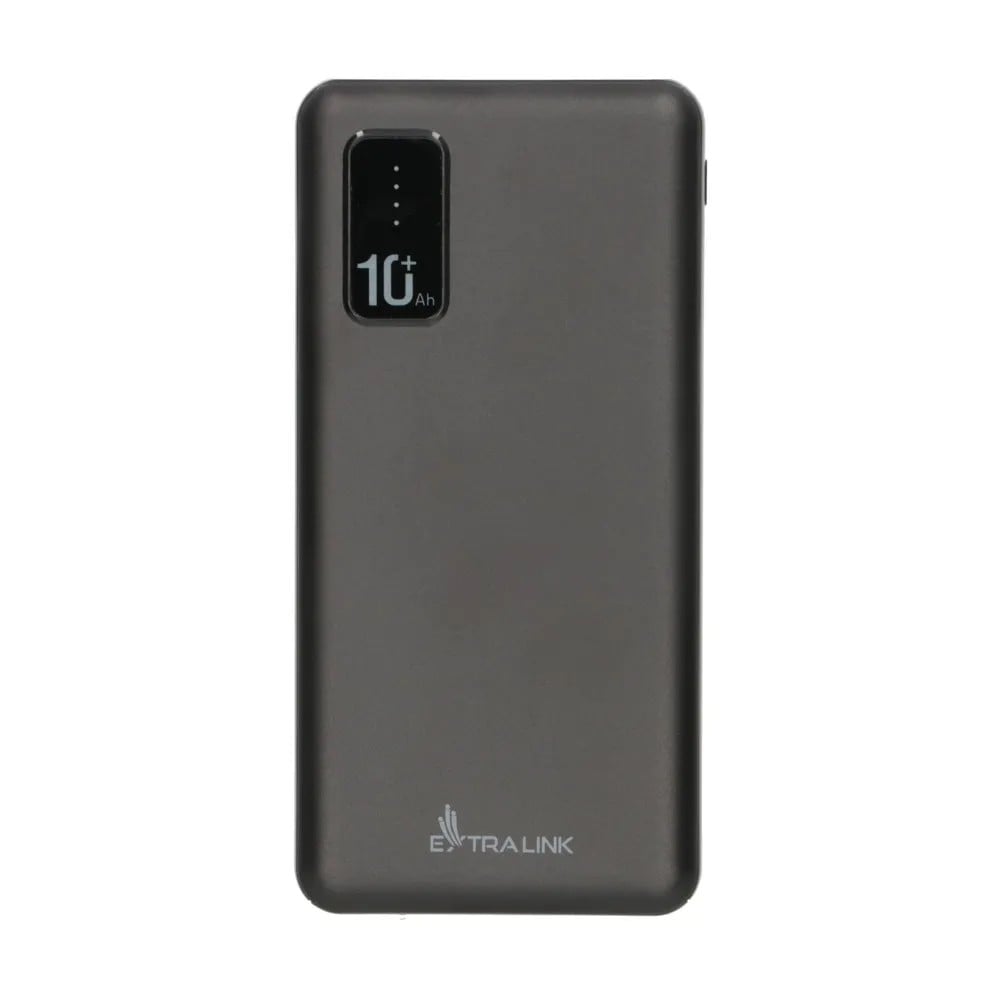 Extralink EPB-098B banque d'alimentation électrique Lithium Polymere (LiPo) 10000 mAh Noir