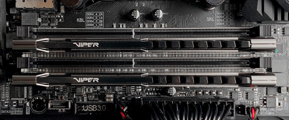 Module de mémoire Patriot Memory Viper Steel PVS464G320C6K 64 Go 2 x 32 Go DDR4