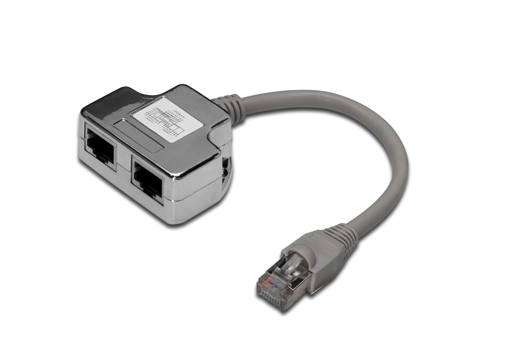 Digitus DN-93904 séparateur voix-données Gris, Argent