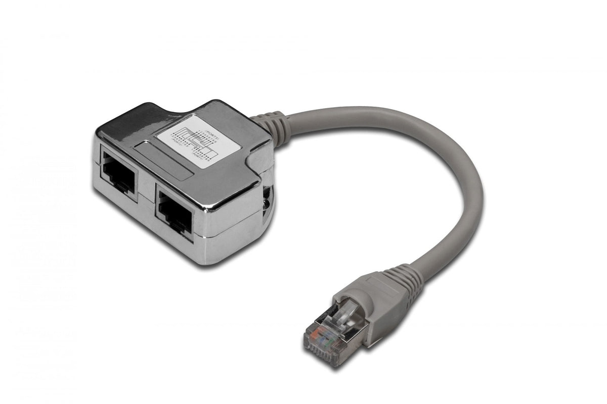 Digitus DN-93904 séparateur voix-données Gris, Argent