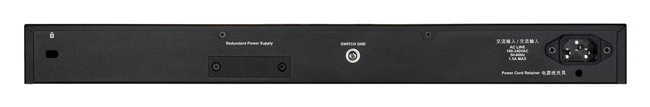 D-LINK L3 Light Switch 24 Gigabit Ports & 2 10GBASE-T Ports & 4 10GbE SFP+ Ports Physical Stack Up To 9 Units