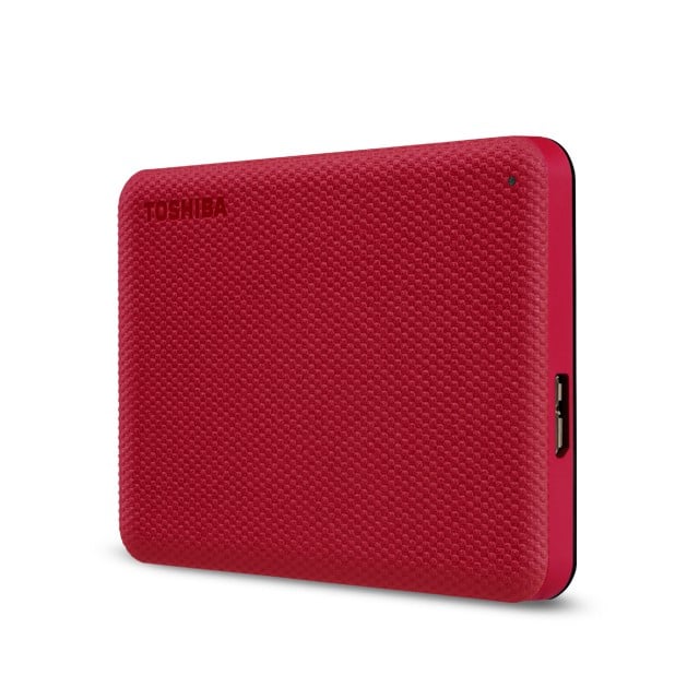 "Toshiba Canvio Advance disque dur externe 4 To 2.5"" USB Type-A 2.0/3.2 Gen 1 (3.1 Gen 1) Rouge"