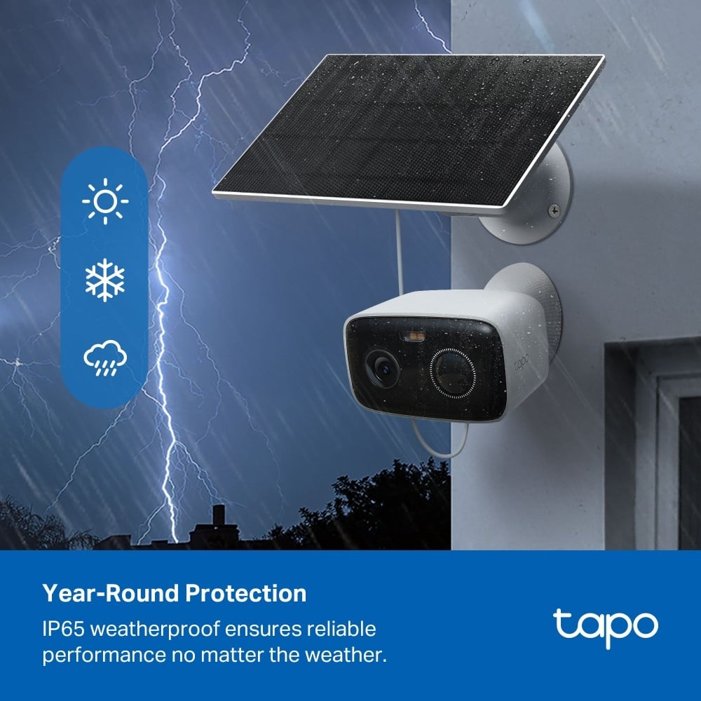 TP-Link Tapo C400 KIT Boîte Caméra de sécurité IP Extérieure 1920 x 1080 pixels Mur
