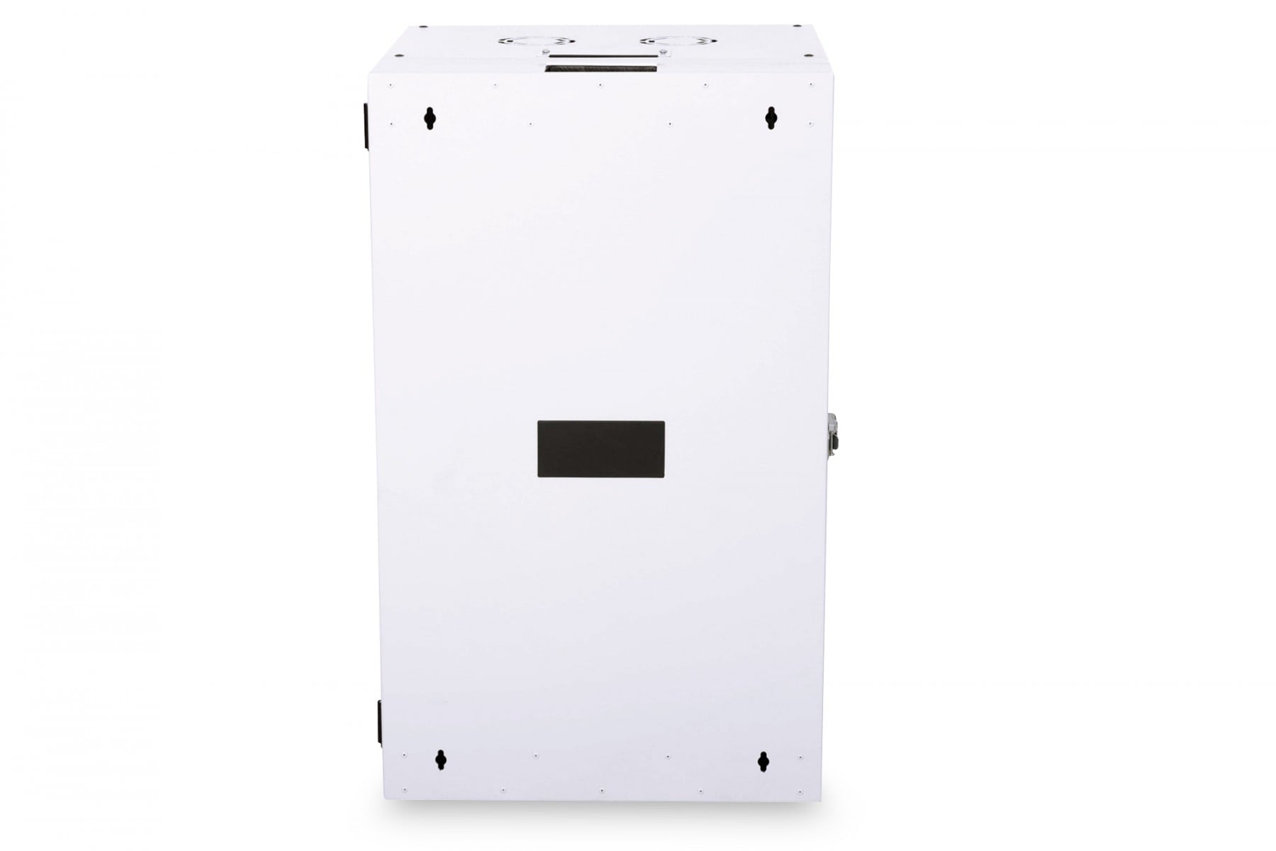 "Armoire réseau suspendue Unique 19"" 20U rack 600x600, porte en verre, grise, divisée, assemblée, 100kg double sectionnée, pivotante, grise (RAL 7035)"