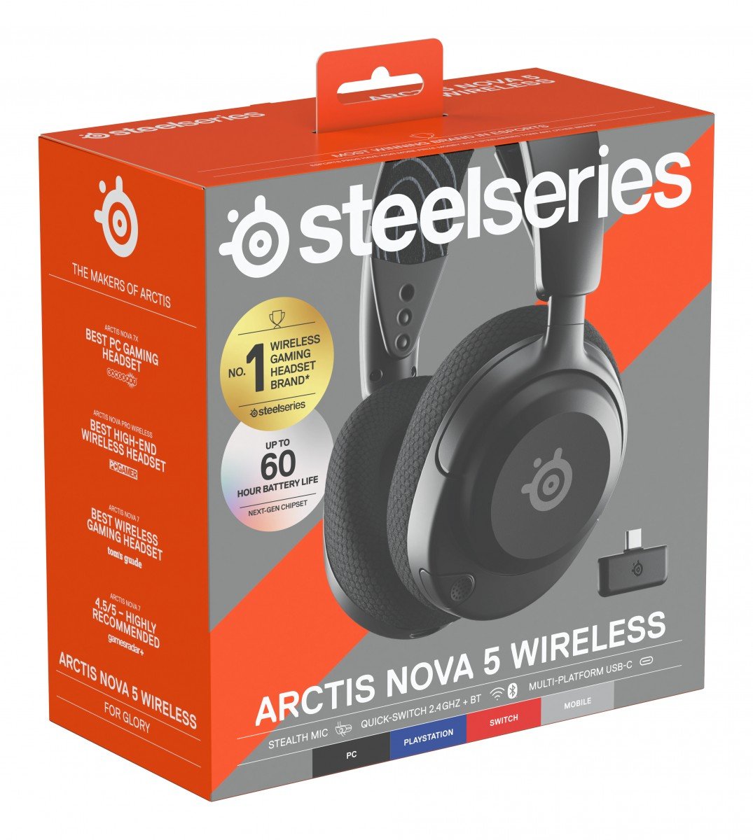 SteelSeries Arctis Nova 5 Casque Noir
