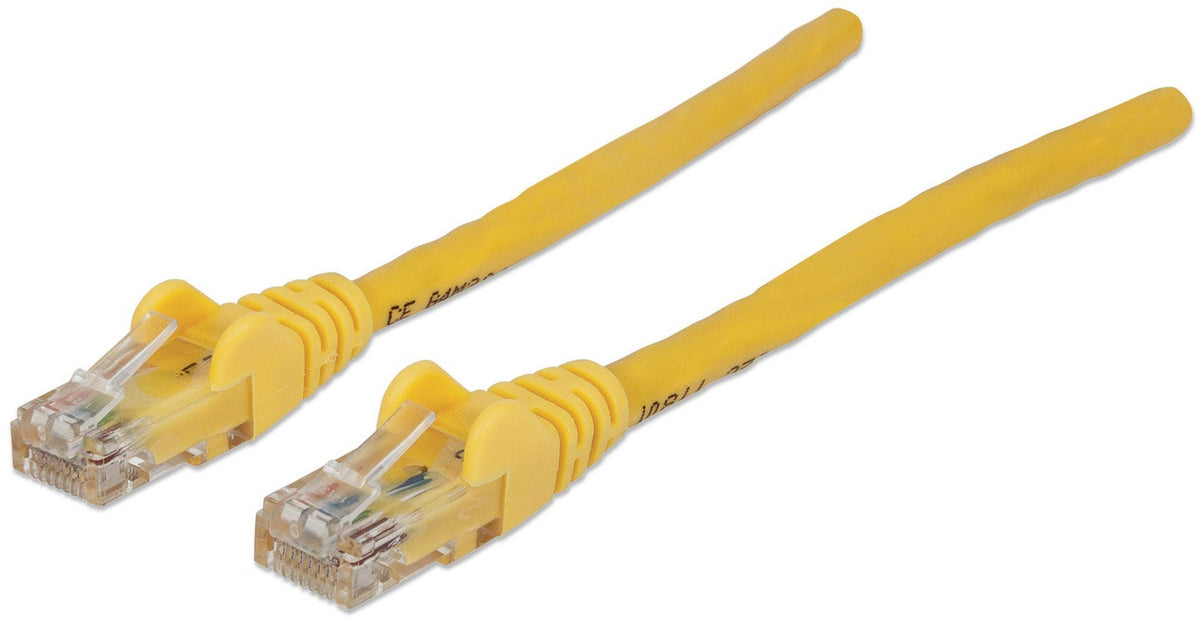 Intellinet Cat6 UTP, 0.5m câble de réseau Jaune 0,5 m U/UTP (UTP)