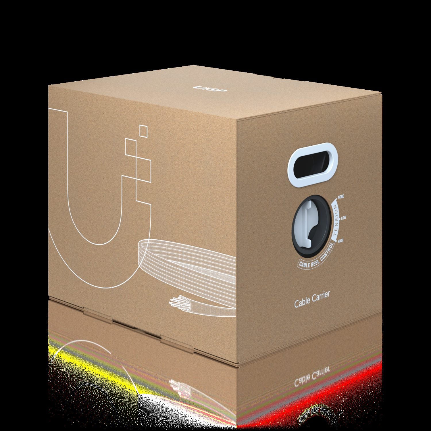 Ubiquiti UISP-CABLE-CARRIER Networks UISP Cable Carrier câble de réseau 305 m Cat5e